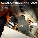 High Performance Multi-Purpose Light Duty Work Gloves For Men&Women Breathable & High Dexterity Touch Screen Excellent Grip