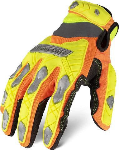 Ironclad Command Impact Work Gloves; Touch Screen Gloves Conductive Palm & Fingers, Impact Protection, Machine Washable