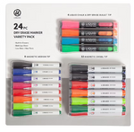 U Brands Dry Erase and Chalk Markers, [24 ct]