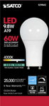 Satco  A19 LED GU24 9.8 W Base 220 deg Beam Angle 120 Volt [6-PACK]