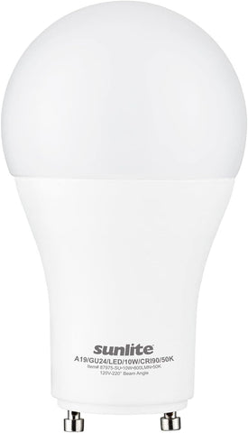 A19  Led Light Bulbs ,GU24 Base 10 W { 60 W Equivalent }