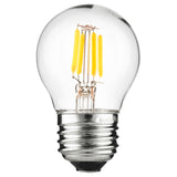 G16 LED 3W E26 Dimmable Clear  2700K [6Pack]