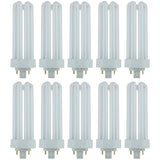 Sunlite PLT32/E/SP65K/10PK 6500K Daylight Fluorescent 32W PLD Triple U-Shaped Twin Tube CFL Bulbs with 4-Pin GX24Q-3 Base (10 Pack)