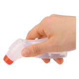 Envelope Moistener with Adhesive, 2.2 oz Bottle, Clear, [4-Pack]