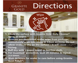 Multi-Surface Countertop Sealer Wipes for Granite, Marble, Travertine and More Natural Stone Countertops