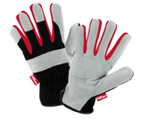 Hyper Tough Suede Palm Performance Work Glove, 1 Pair, Size Large