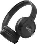 JBL Tune 510BT: Wireless On-Ear Headphones with Purebass Sound - Black