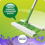 Swiffer Sweeper Dry Pad Refills,   Febreze / Lavender Scent, 32 Ct