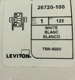 Leviton 26720-100 Gx23, Gx23-2 Base, 2-Pin, Compact Fluorescent Lampholder