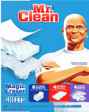 Mr. Clean Magic Eraser Cleaning Sheets and Cleaning Pads Variety Pack, [ 16 CT]