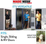 Magic Mesh Hands-Free Screen Door