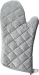 Winco Silicone Oven Mitt, 17-Inch, Silver