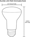 SUNLITE BR20 LED 8 WATTS { 50W EQUIVALENT }