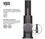 Vigo Edison Pull-Down Spray Kitchen Faucet [Matte Black]