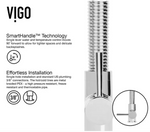 VIGO Pull-Out Spray Kitchen Faucet, Chrome Finish