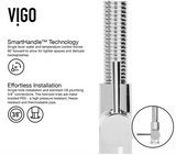 VIGO Pull-Out Spray Kitchen Faucet, Chrome Finish